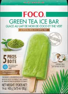 Foco Green Tea Ice Cream Bar 400g/ Foco Zaļas tējas saldējuma batoniņi
