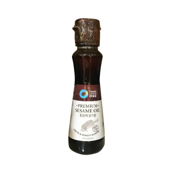 CJW Premium Sesame Oil 160ml/ CJW Premium Sezama Eļļa 160ml Oishii Asian Mart