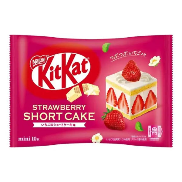 Kit Kat Strawberry Short Cake 116g/ Oishii Asian Mart
