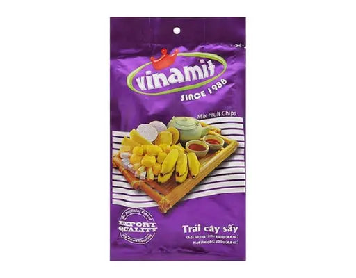Vinamit Mix Fruit Chips 250G/ Vinamit augļu čipsu mikss 250 g (VIETNAMA) Cokoc