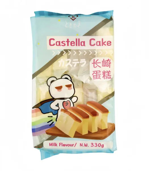 Tokimeki castella cake milk flavour 330g/ Tokimeki kastīlijas kūka ar piena garšu 330g (TAIVĀNA) Tokimeki