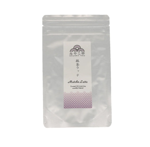 Miyako Tea Matcha Latte Vanilla Mix 100g/ Miyako tējas Matcha Latte vaniļas maisījums 100g (Japāna) Oishii Asian Mart