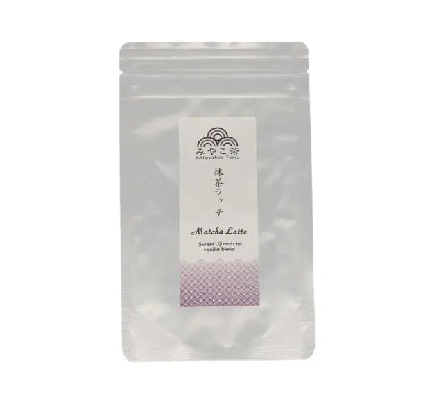 Miyako Tea Matcha Latte Vanilla Mix 100g/ Miyako tējas Matcha Latte vaniļas maisījums 100g (Japāna) Oishii Asian Mart