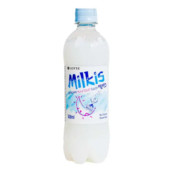 MILKIS Korean Yogurt Cream Soda 500ml/ MILKIS Korejiešu jogurta krēmīgā limonāde 500ml MILKIS