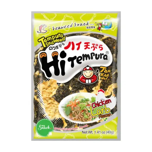 TKN Hi Tempura “Chicken Larb” Jūraszāles 40 g (Taizeme) Tao Kae Noi