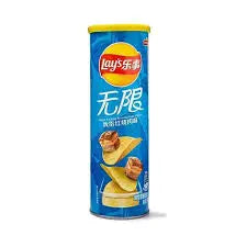 Lay’s Kartupelu Čipsi ar Lēni Gatavotu Cūkgaļu 70 g (Ķīna) Oishii Asian Mart