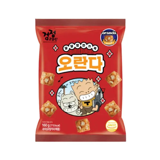BRS Korean Cracker Sweet Cube 160g/ BRS Korejiešu Krekeri “Sweet Cube” 160 g BRS