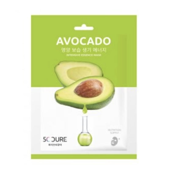 Jkosmec Nourishing Facial Mask - Avocado/ Jkosmec barojoša sejas maska - avokado Oishii Asian Mart