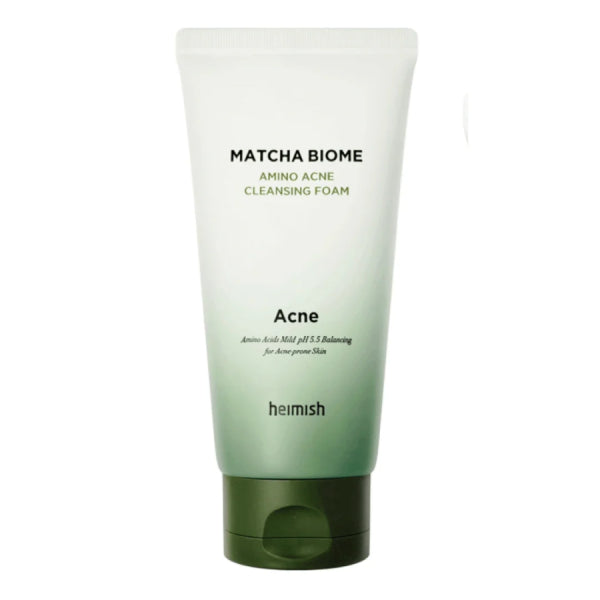 Matcha Biome Amino Acne Cleansing Foam/ Matcha Biome Amino Acne tīrīšanas putas Oishii Asian Mart