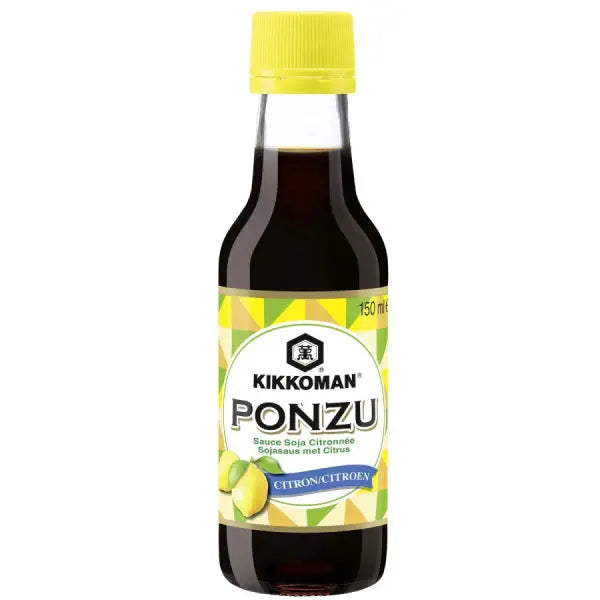 KIKKOMAN Soy sauce with citrus Ponzu, 150ml/ Sojas mērce ar citrusu Ponzu, 150ml Kikkoman
