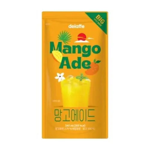Delaffe Mango Ade 340ml/ Delaffe mango dzēriens (Ade), 340 ml Delaffe