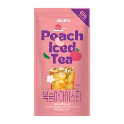 Delaffe Peach Iced Tea 340ml/ Oishii Asian Mart