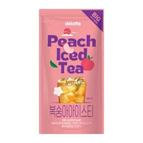 Delaffe Peach Iced Tea 340ml/ Delaffe persiku ledus tēja, 340 ml Delaffe