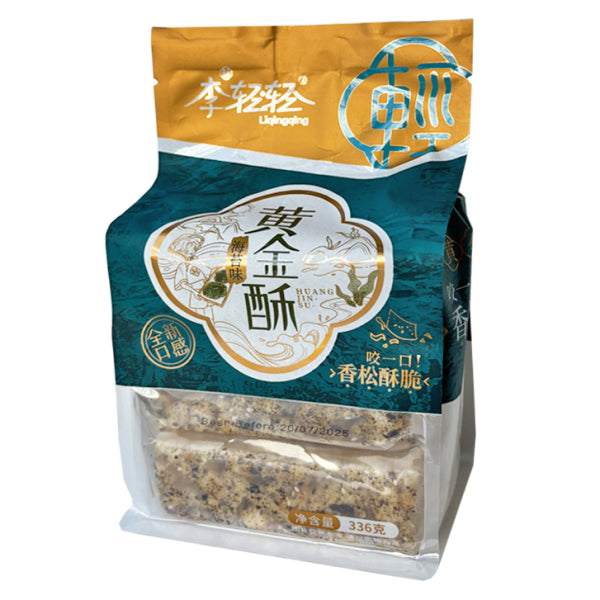 DY Golden Crisp Sachima Nori flavour 336g/ DY Zeltainā kraukšķīgā sačima ar nori garšu 336 g Fresh Sunshine