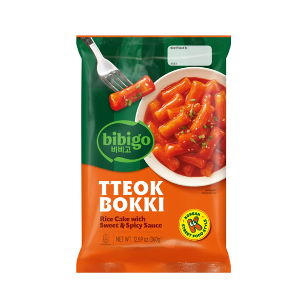 BIBIGO Sweet & Spicy Tteokbokki/ BIBIGO saldskābā un pikantā tteokbokki Oishii Asian Mart