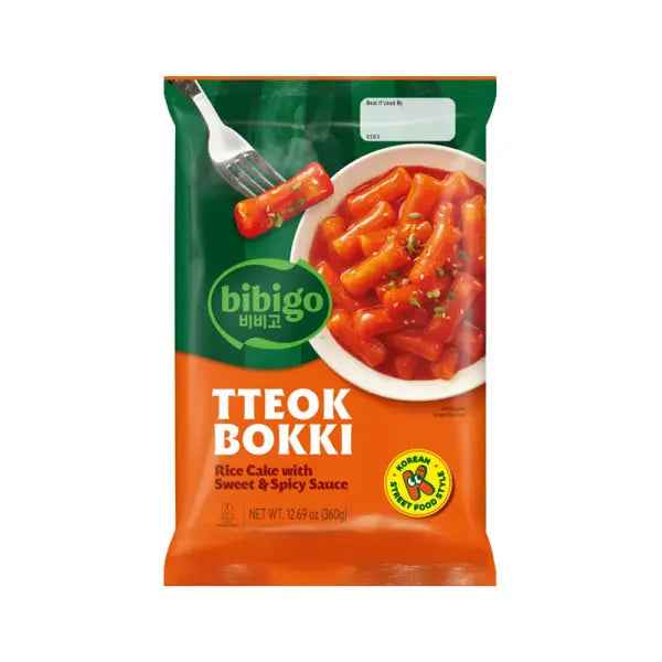 BIBIGO Sweet & Spicy Tteokbokki/ BIBIGO saldskābā un pikantā tteokbokki