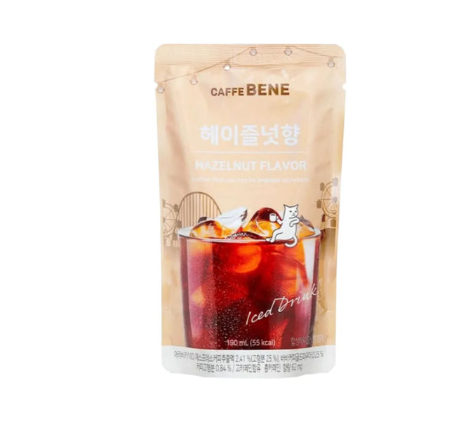 Caffe Bene Hazelnut Coffee 190ml/ Caffe Bene lazdu riekstu kafija 190 ml KIRIN