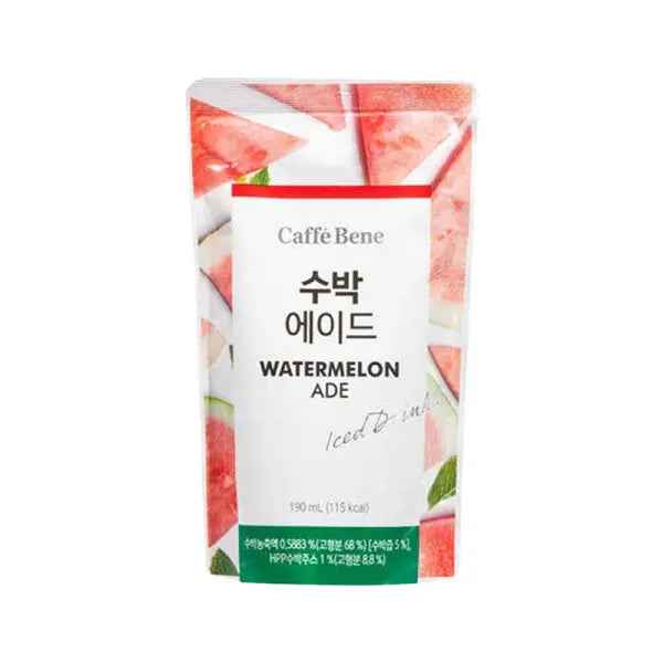 Caffe Bene Ade Watermelon 190ml/ Caffe Bene arbūzu limonāde 190 ml