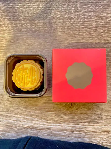 EULONG Cheese Lava Mooncake 50g/ EULONG mēness kūka ar plūstošo siera pildījumu 50 g EULONG
