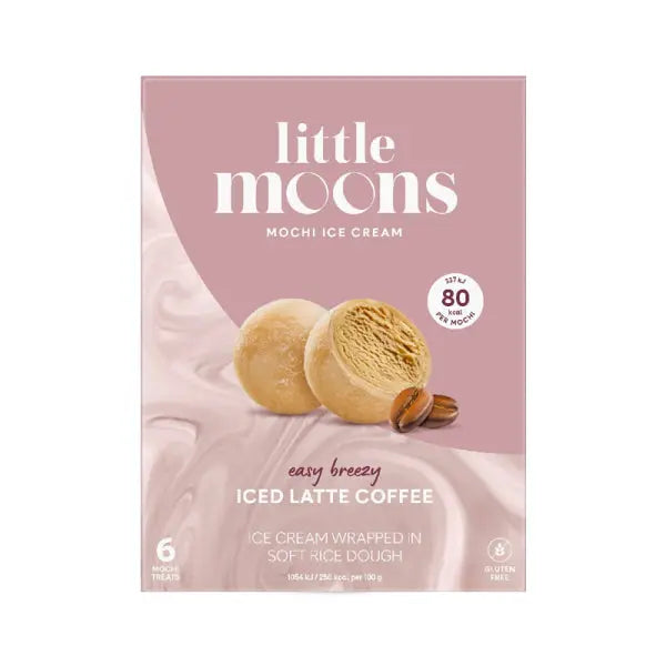 LITTLE MOONS Iced Latte Coffee/ LITTLE MOONS Ledus latte kafija LITTLE MOONS