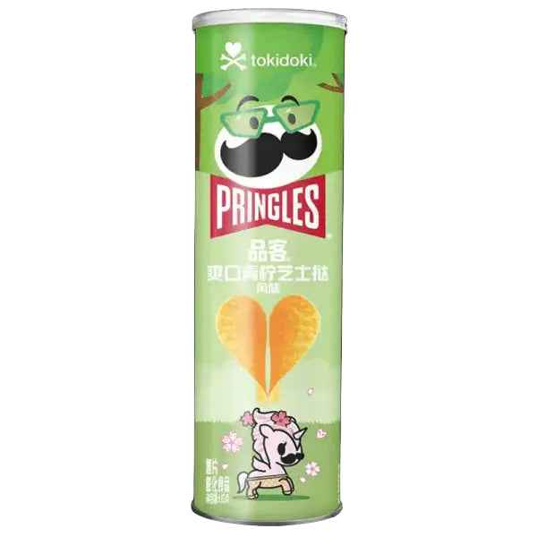 Pringles Lime Cheese Tart 110g/ Pringles Laima un Siera Tartes 110 g