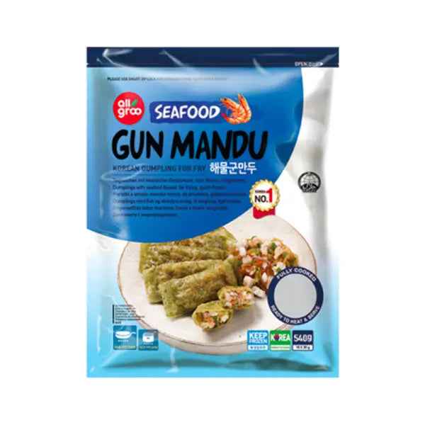 ALLGROO Seafood Gun Mandu 540g/ ALLGROO Gun Mandu ar jūras veltēm 540g