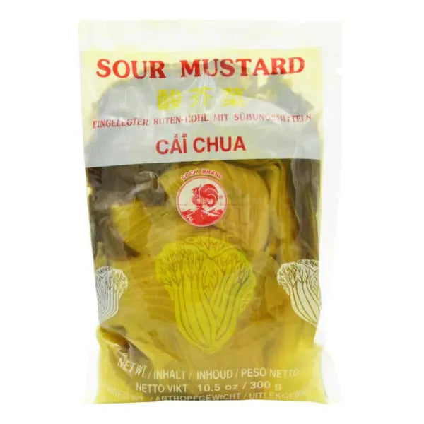 COCK sour mustard 300g/ Skābie sinepju dārzeņi 300 g Cock