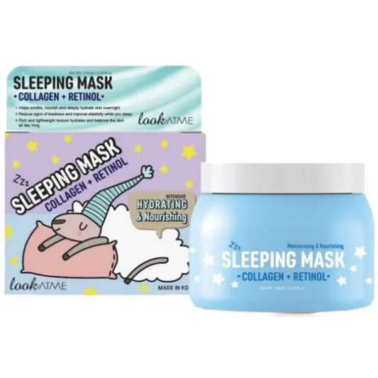 Look At Me Collagen + Retinol Sleeping Mask 100ml Oishii Asian Mart