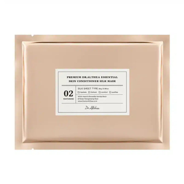 Dr. Althea Premium Essential Skin Conditioner Silk Mask/ Dr. Althea Premium Essential zīda maska ādas kondicionēšanai 5C Cure