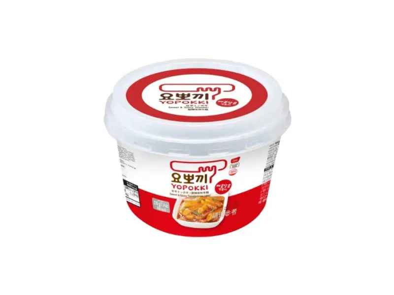 Yopokki Sweet & Spicy Cup 210g/ Yopokki Salds un Ass Kausiņš 210 g