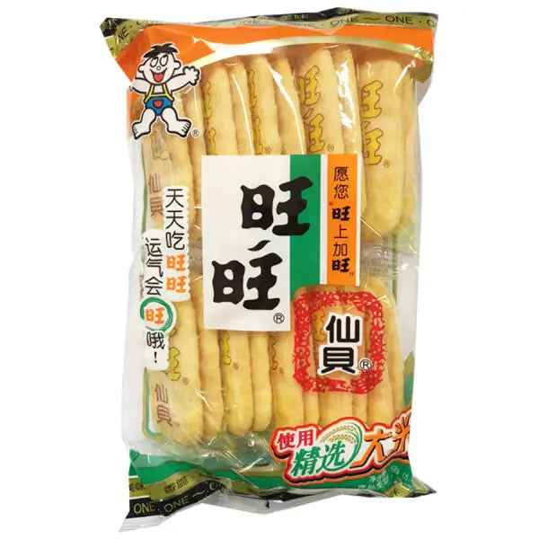 Want Want Senbei Rice Crackers 52g/ Want Want senbei rīsu krekeri 52 g
