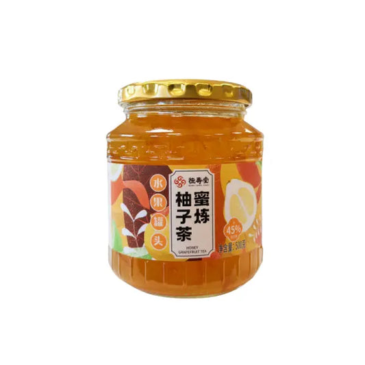 Heng Shou Tang Honey Pomelo Tea 500g/ Heng Shou Tang medus–pomelo tēja 500 g Heng Shou Tang