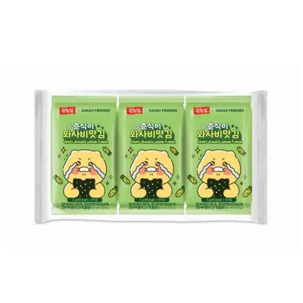 KCK x Kakao Friends Choonsik Crispy Seaweed/ KCK x Kakao Friends Choonsik kraukšķīgās jūraszāles