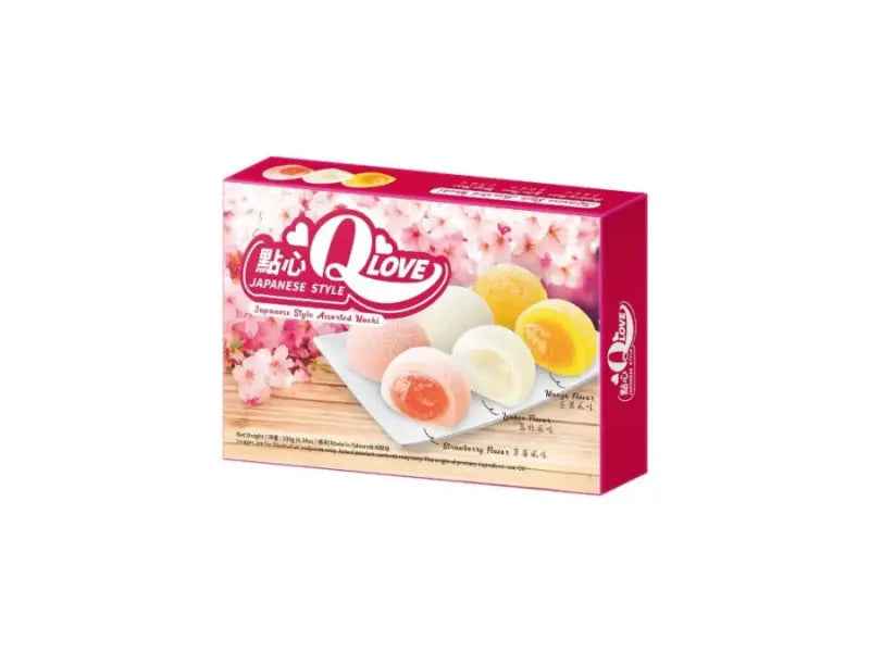 QLove Fruity Mix Mochi 180g/ QLove Augļu miksa moči 180g