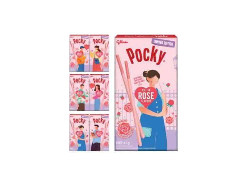 Glico Pocky Rose 31g/ Glico Pocky roze 31g