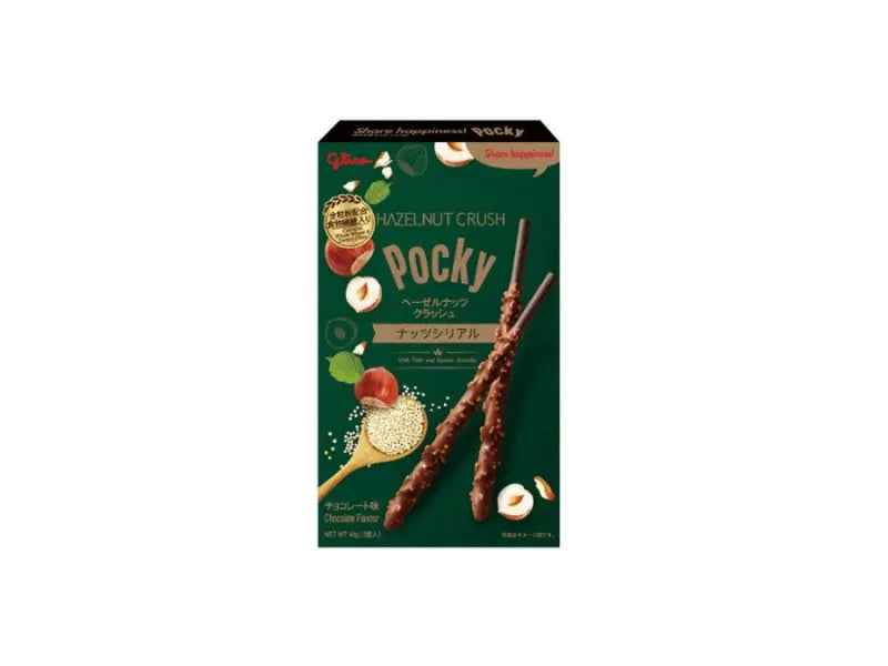 Glico Pocky Hazelnut Crush 48g/ Glico Pocky lazdu riekstu kraukšķis 48g
