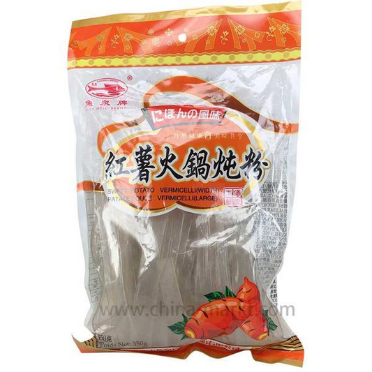 Sweet potato vermicelli 350g/ Saldā kartupeļa vermišele 350 g