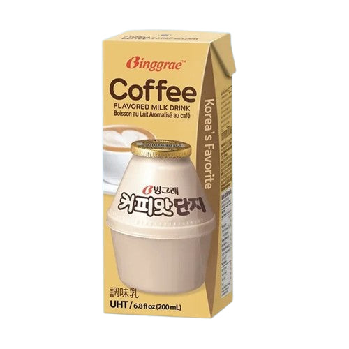 Binggrae Coffee Milk Drink 200ml/ Binggrae kafijas piena dzēriens 200ml