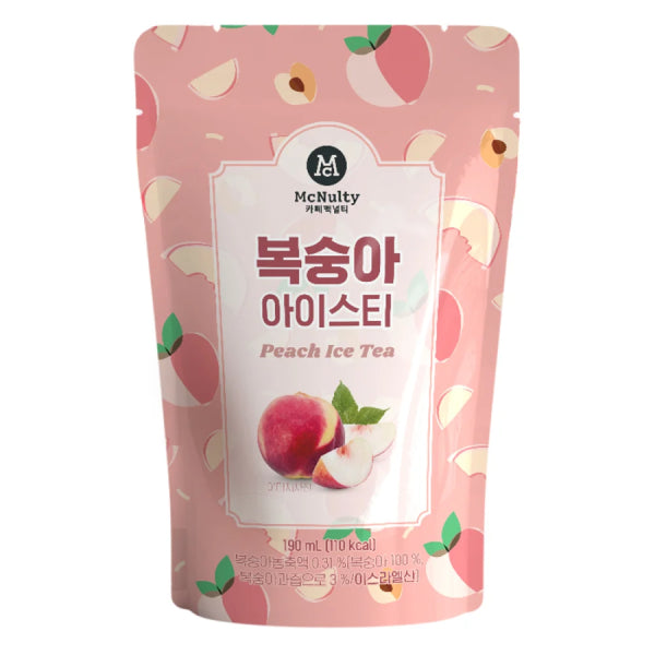 Mcnulty Peach Ice tea 190ml/ McNulty ledus persiku tēja, 190 ml