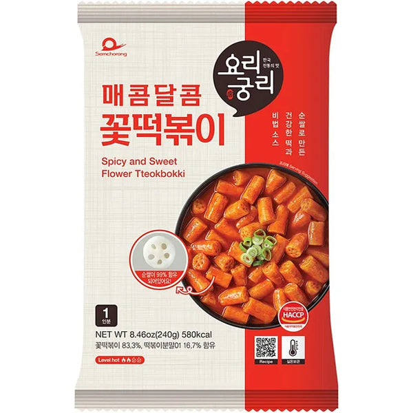Semchorong Spicy Sweet Tteokbokki 240g/ Asie saldā Tteokbokki 240 g