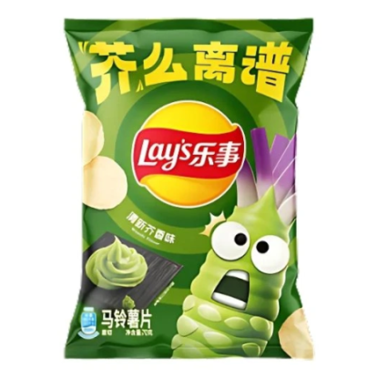 Lay's Wasabi 70g / Lay's Wasabi čipsi 70g LAY’S