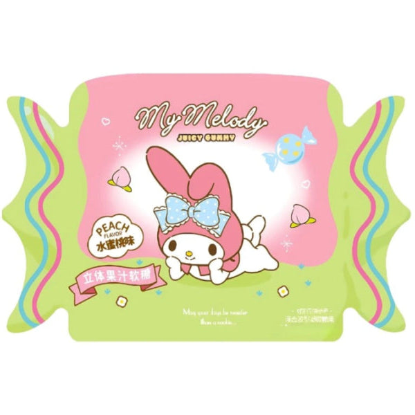Qi My Melody Peach Gummy Candy 36g/ Qi My Melody persiku gumijas konfektes 36 g LAY’S