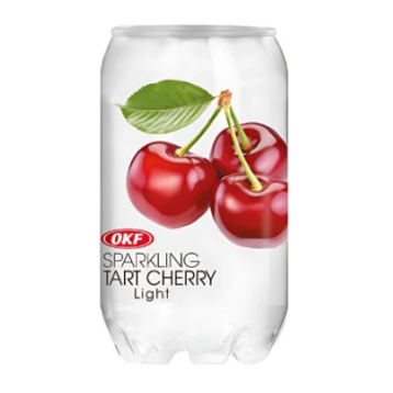 OKF Sparkling Cherry 350ml/ OKF dzirkstošais ķiršu dzēriens 350 ml OKF