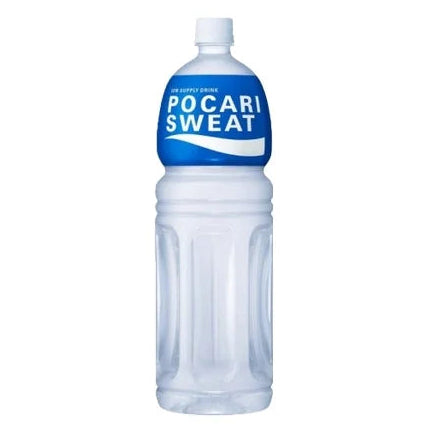 Pocari Sweat bottle on a white background