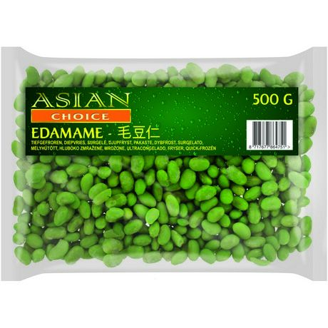 ❄️ ASIAN CHOICE Edamame 500 G/ ASIAN CHOICE edamame sojas pupiņas, 500 g
