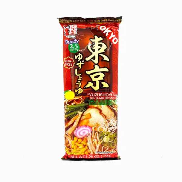 JP Yuzu Flavor Soy Sauce Ramen 172g/ JP Yuzu garšas sojas mērces ramen 172g