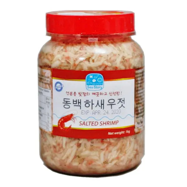 Sea Story Saeu-jeot Salted Shrimp 500g/ Sea Story Saeu-jeot Sālītās Garneles 500g Sea Story