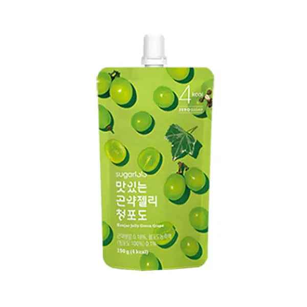Sugarlolo Konjac Jelly Green Grape/ Sugarlolo Konjac Želejas dzēriens zaļā vīnoga garša