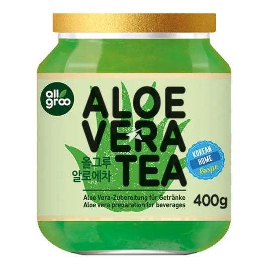 ALLGROO South Korea Aloe vera tea 400g/ ALLGROO Dienvidkoreja Alvejas tēja 400g - Oishii Asian Mart