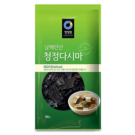 CJW Dried Kelp (Dashima) 150g/ CJW žāvētas jūras aļģes (dašima) 150g - Oishii Asian Mart